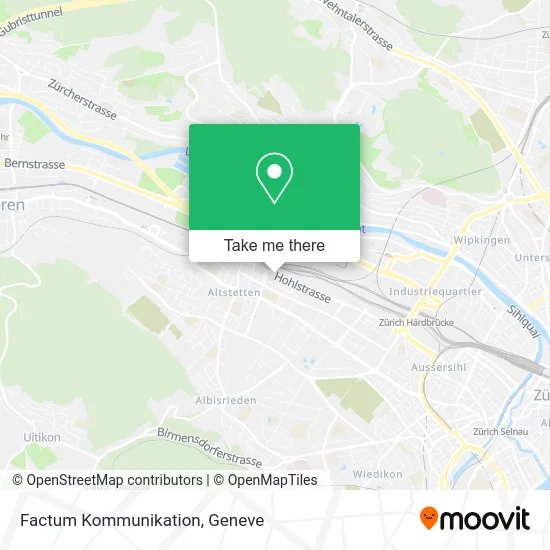 Factum Kommunikation map