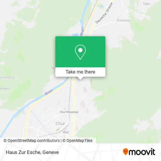 Haus Zur Esche map