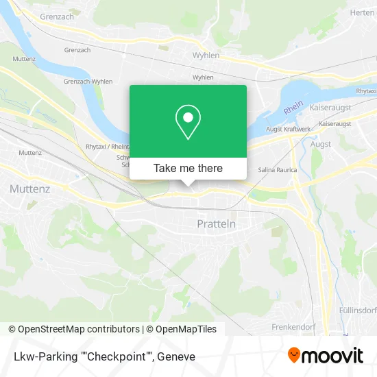 Lkw-Parking ""Checkpoint"" map