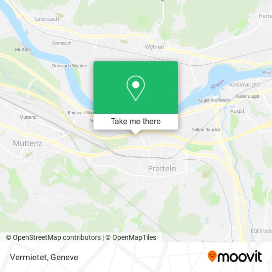 Vermietet map