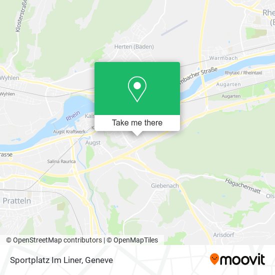 Sportplatz Im Liner map
