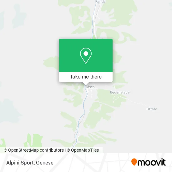 Alpini Sport map