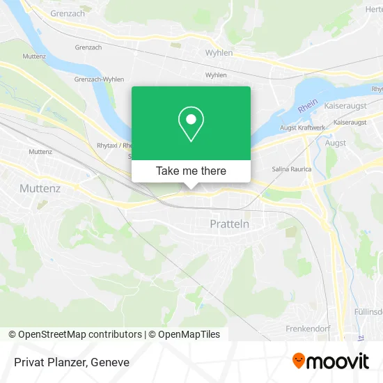 Privat Planzer map