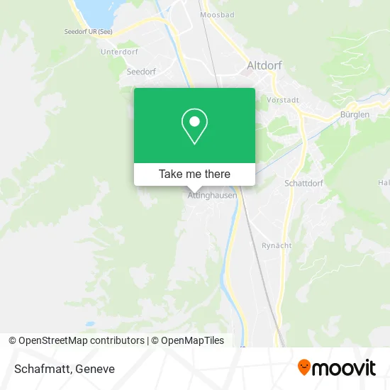 Schafmatt map