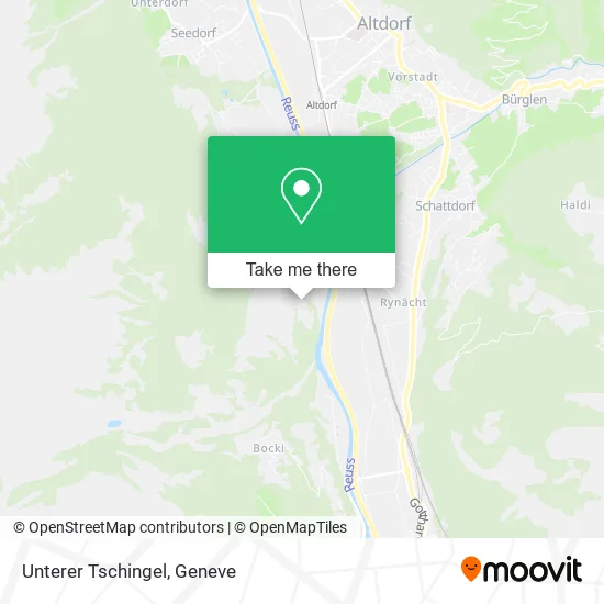 Unterer Tschingel map