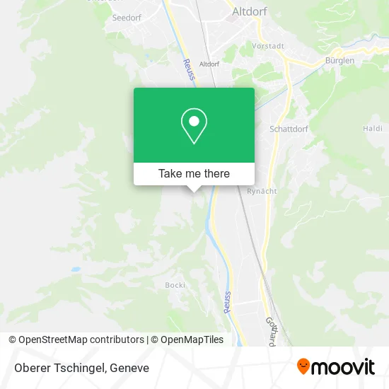 Oberer Tschingel map