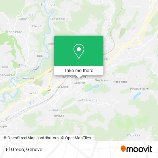 El Greco map