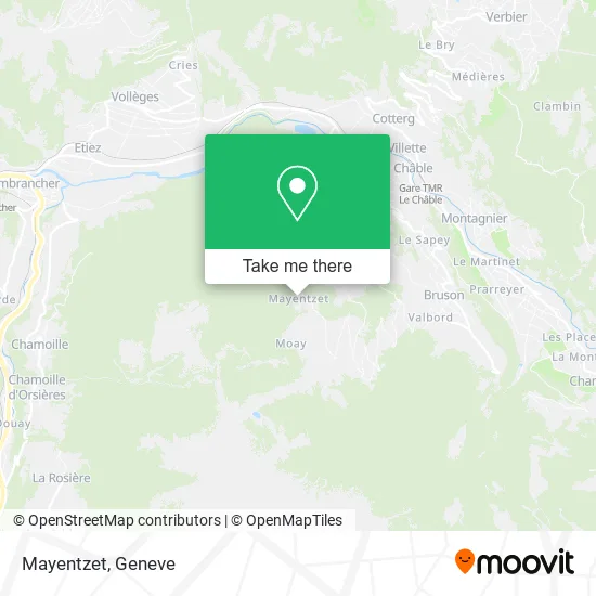 Mayentzet map