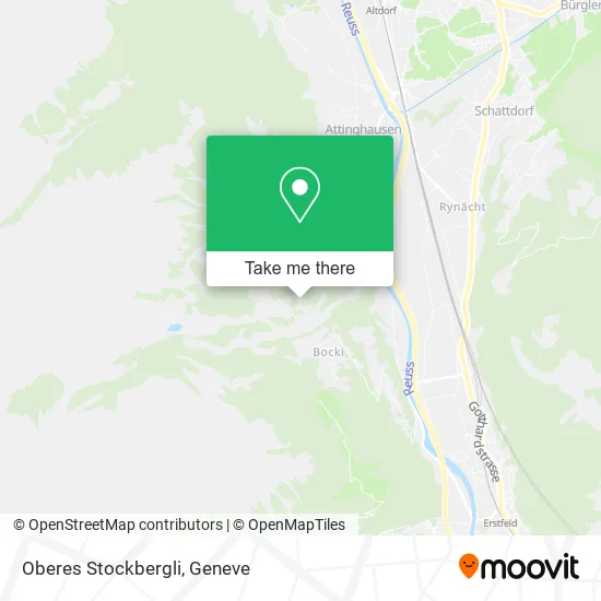 Oberes Stockbergli map