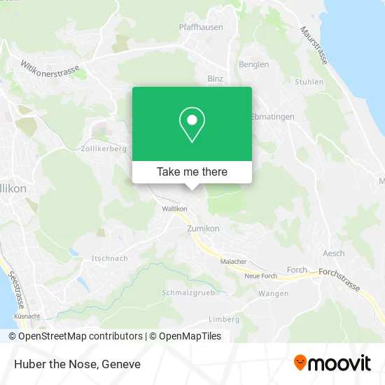 Huber the Nose map