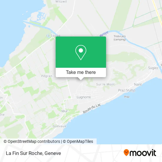 La Fin Sur Roche map
