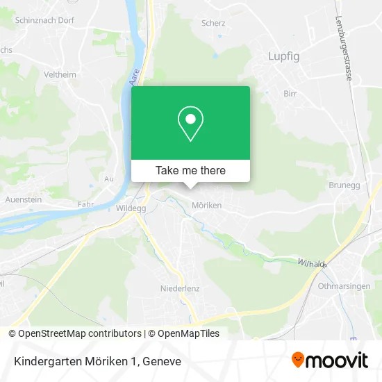 Kindergarten Möriken 1 map