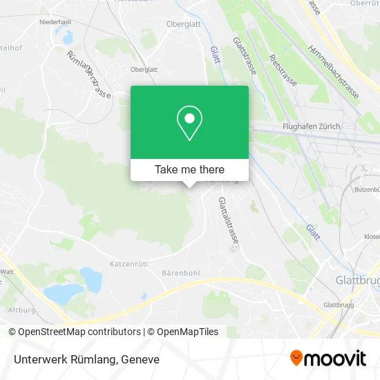 Unterwerk Rümlang map