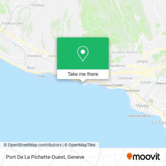 Port De La Pichette-Ouest map