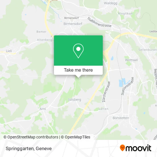 Springgarten plan