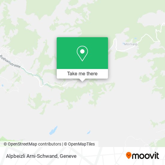 Alpbeizli Arni-Schwand map