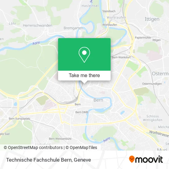 Technische Fachschule Bern map