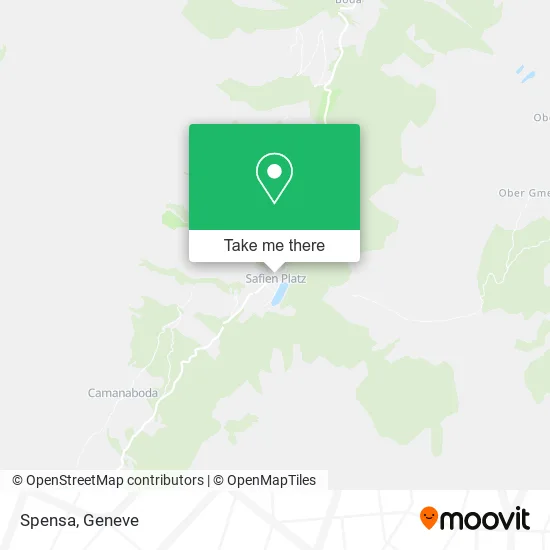 Spensa map