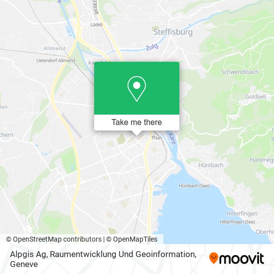 Alpgis Ag, Raumentwicklung Und Geoinformation map