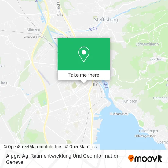 Alpgis Ag, Raumentwicklung Und Geoinformation map