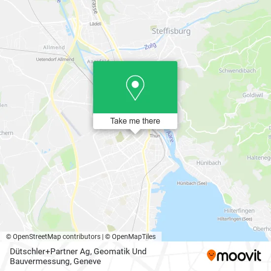 Dütschler+Partner Ag, Geomatik Und Bauvermessung map