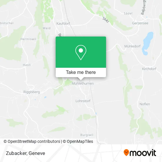 Zubacker map