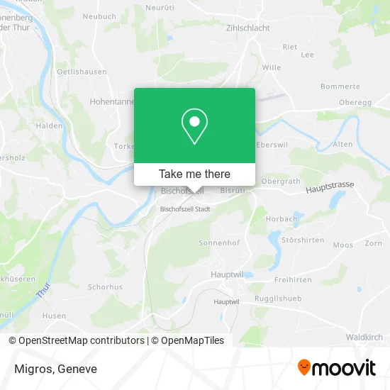 Migros map