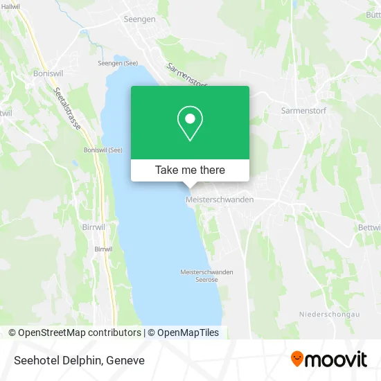 Seehotel Delphin map