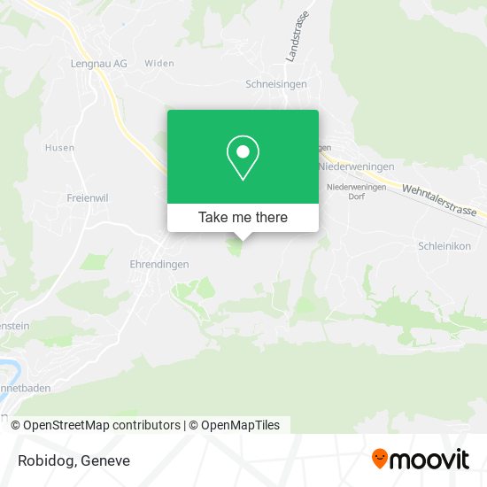 Robidog map