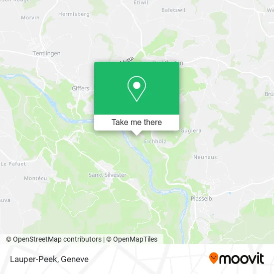 Lauper-Peek map