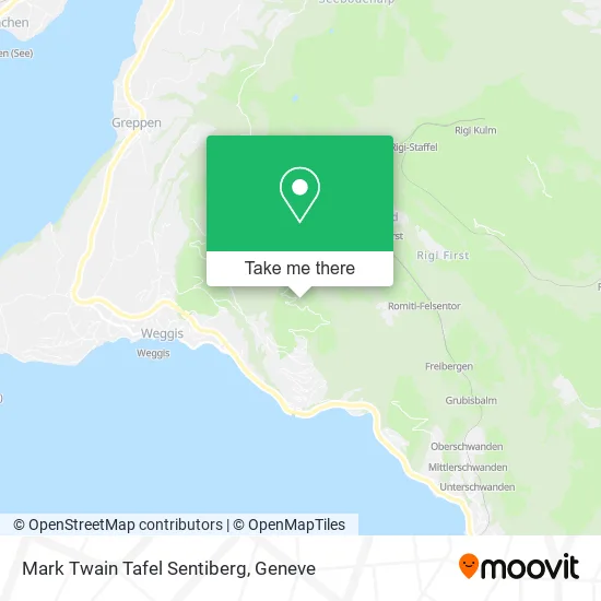 Mark Twain Tafel Sentiberg map