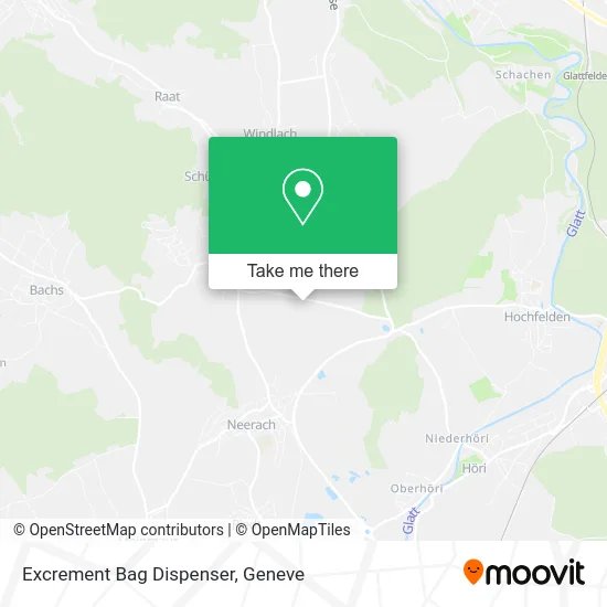 Excrement Bag Dispenser map
