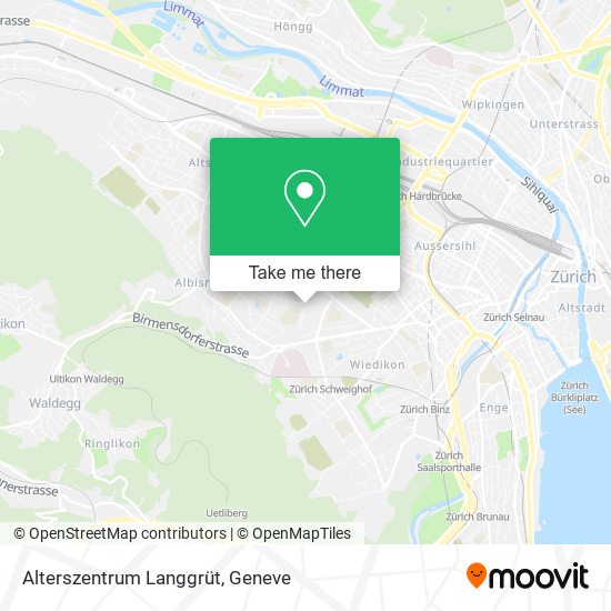 Alterszentrum Langgrüt map