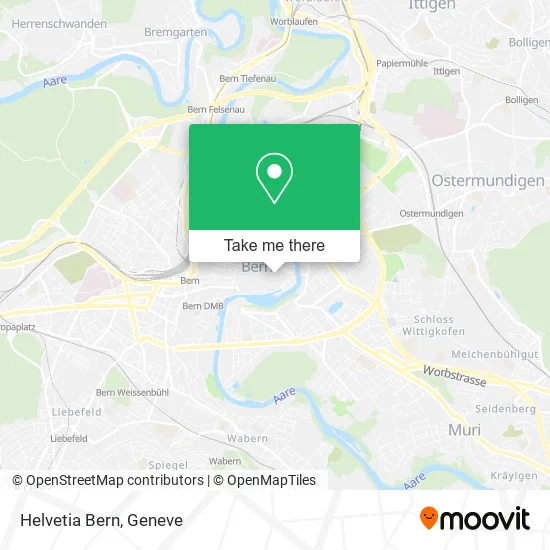 Helvetia Bern map