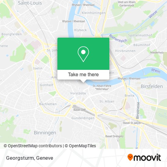 Georgsturm map