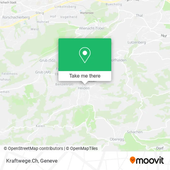 Kraftwege.Ch map