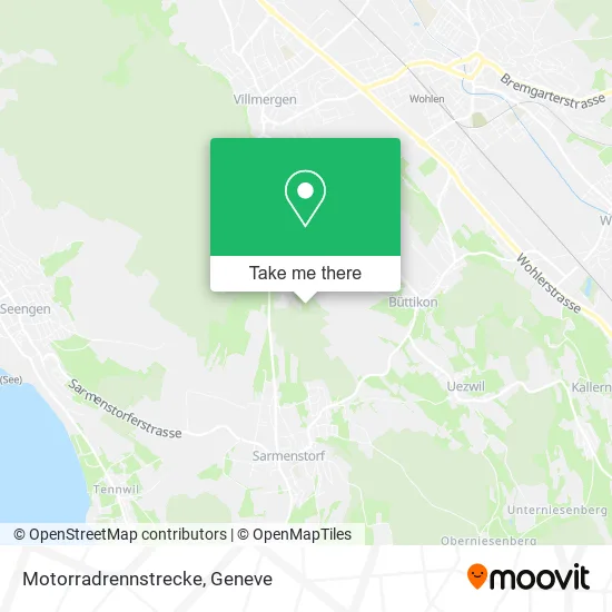 Motorradrennstrecke map