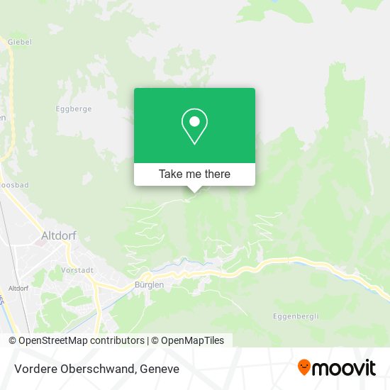 Vordere Oberschwand map