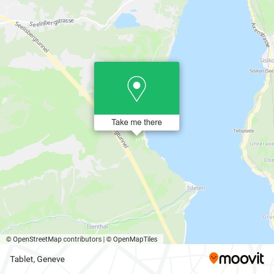 Tablet map