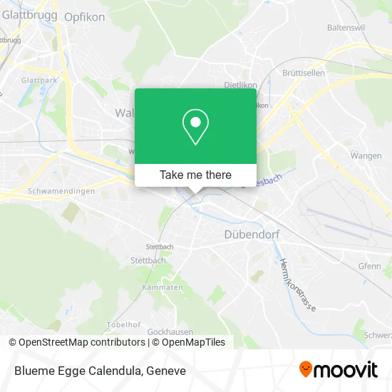 Blueme Egge Calendula map