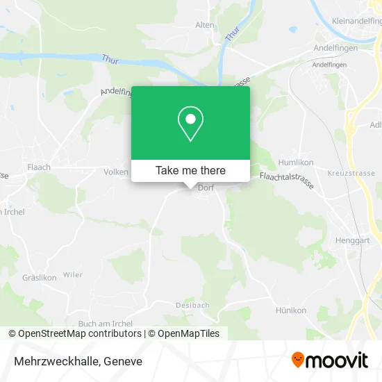 Mehrzweckhalle map