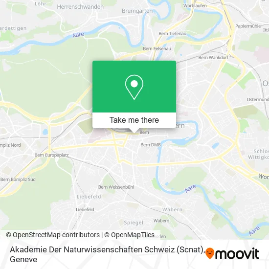 Akademie Der Naturwissenschaften Schweiz (Scnat) map