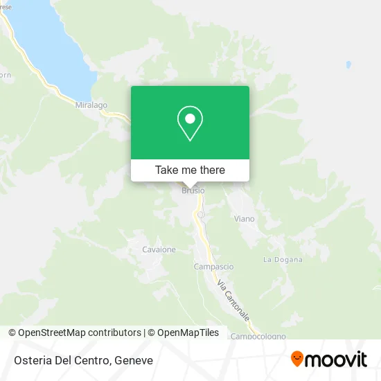 Osteria Del Centro map