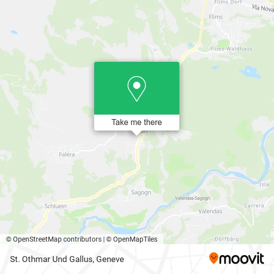 St. Othmar Und Gallus map