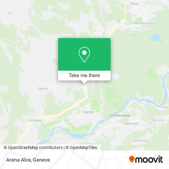 Arena Alva map
