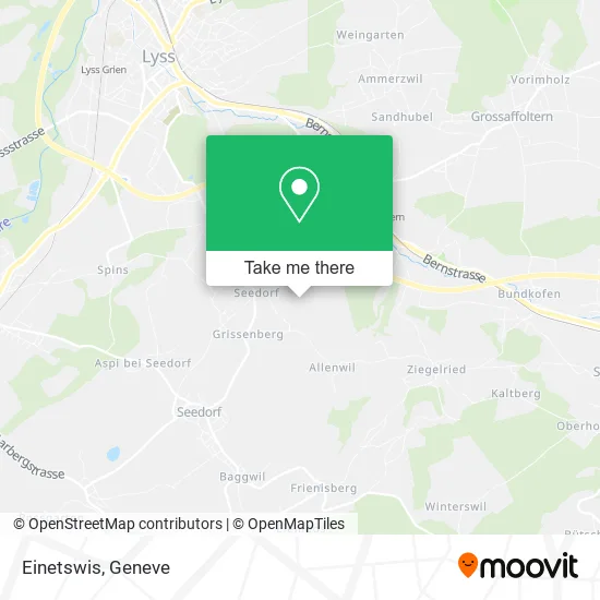 Einetswis map