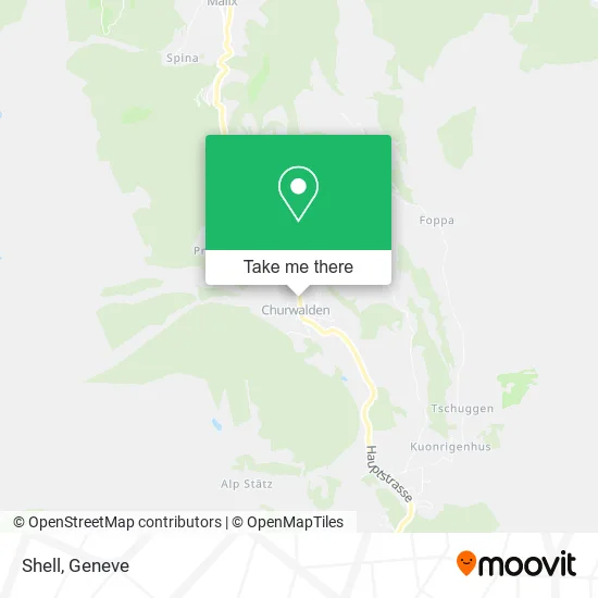 Shell map
