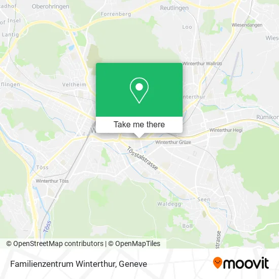 Familienzentrum Winterthur map