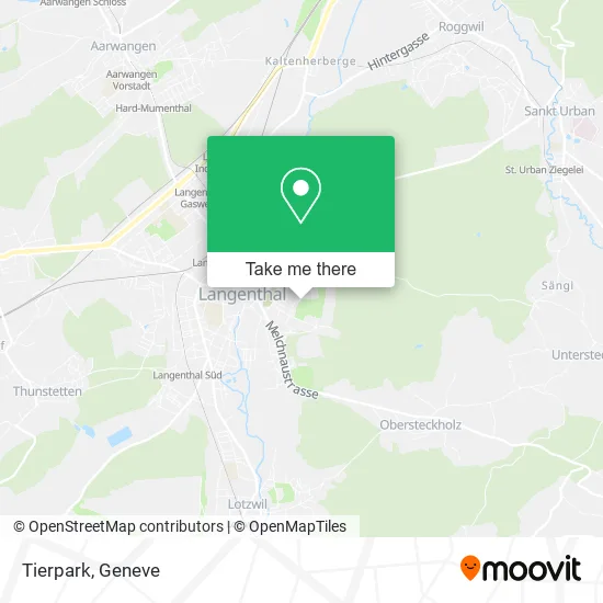 Tierpark map