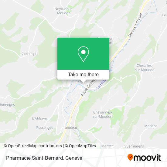 Pharmacie Saint-Bernard map